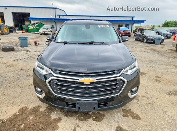 1GNEVHKW6JJ256704 2018 CHEVROLET TRAVERSE Black Widok z tyłu
