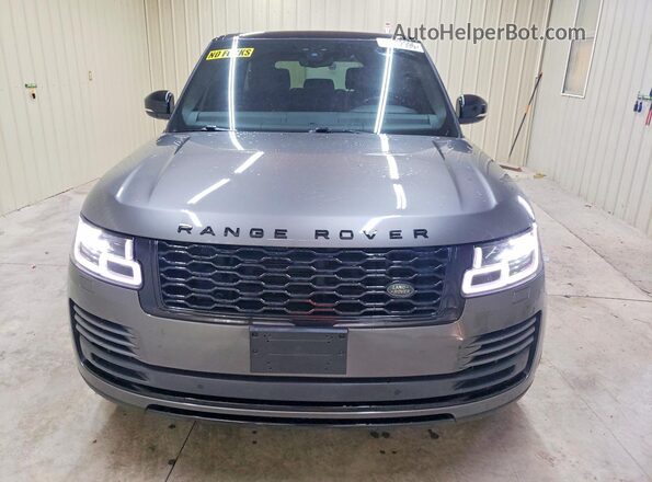SALGS2SV7JA384697 2018 LAND ROVER RANGE Gray Widok z tyłu
