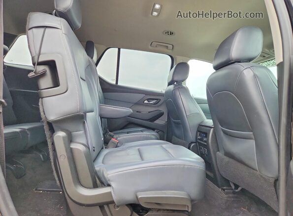 1GNEVHKW6JJ256704 2018 CHEVROLET TRAVERSE Black Widok komory silnika