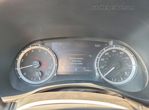 5TDKDRAH5PS513810 2023 TOYOTA HIGHLANDER Красный Вид задних сидений