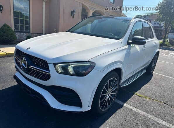 4JGFB4JB2MA406689 2021 MERCEDES-BENZ GLE Белый Задняя левая четверть