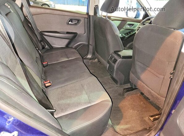 5N1BT3BB6PC844550 2023 NISSAN ROGUE Blue Engine compartment view