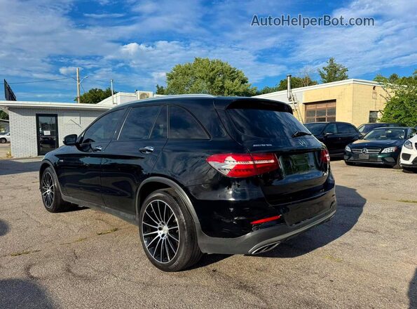 WDC0G6EBXJV023423 2018 MERCEDES-BENZ GLC-CLASS Black Tył prawy