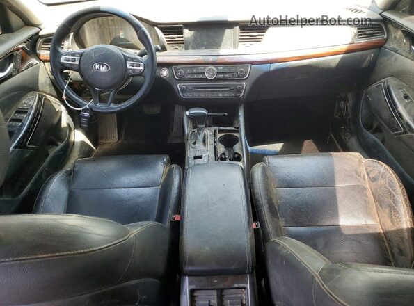 KNALC4J19H5091848 2017 KIA CADENZA Gray Instrument cluster view