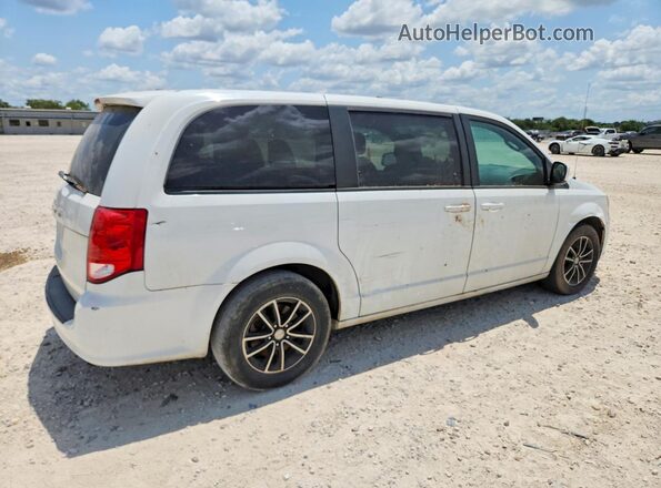 2C4RDGBG6JR153665 2018 DODGE GRAND White Delantero derecho