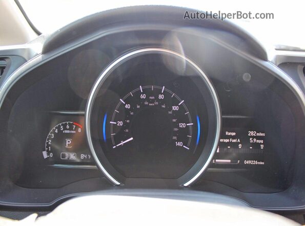 3HGGK5H80KM731139 2019 HONDA FIT White Vista del cuadro de instrumentos