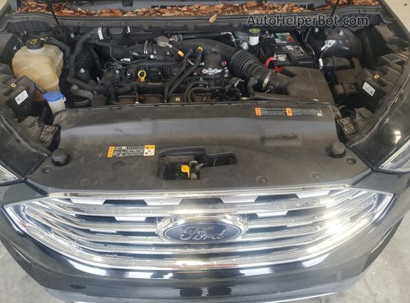2FMPK3K96KBB43554 2019 FORD EDGE Black VIN sticker view