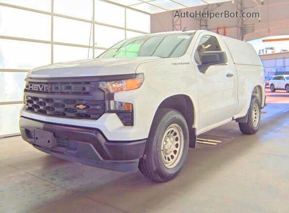 3GCNAAEK6PG350774 2023 CHEVROLET SILVERADO Белый Задняя правая четверть