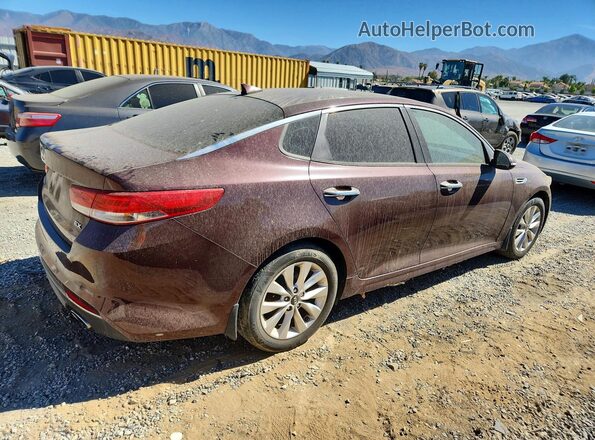 5XXGU4L33GG091354 2016 KIA OPTIMA Burgundy Front right