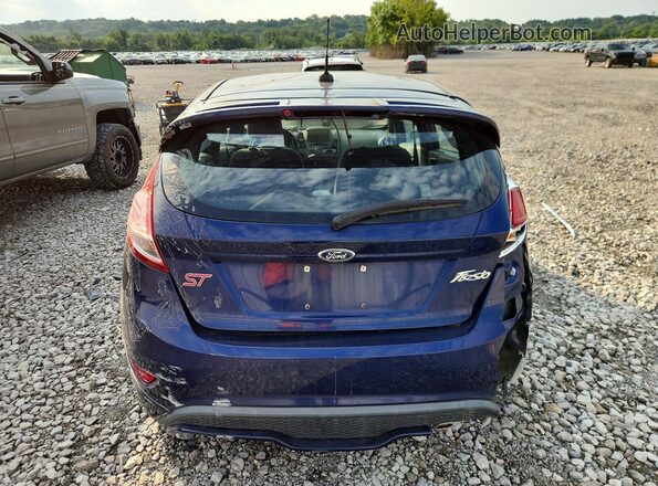 3FADP4GX1GM199970 2016 FORD FIESTA Blue Front interior view
