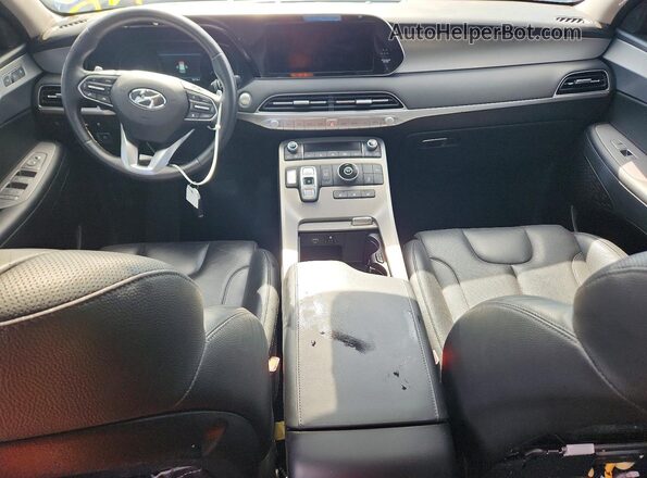 KM8R44HE5NU393797 2022 HYUNDAI PALISADE Gray ხელსაწყოთა პანელის ხედი