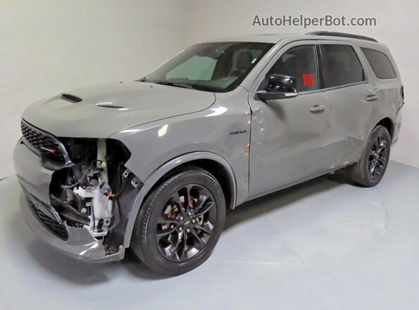 1C4SDJCT5PC568732 2023 DODGE DURANGO Gray Trasero derecho