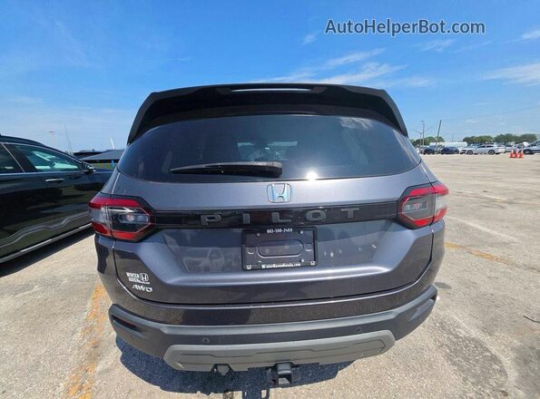 5FNYG1H57PB023517 2023 HONDA PILOT Gray VIN կոդի պիտակի տեսք
