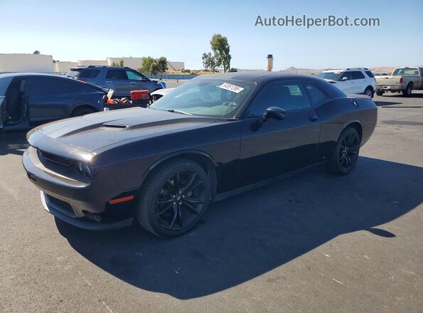 2C3CDZAGXHH640679 2017 DODGE CHALLENGER Black Rear left