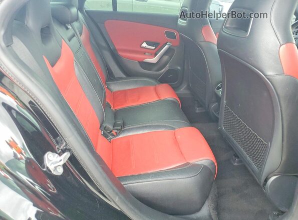 WDD5J4GB3LN033671 2020 MERCEDES-BENZ CLA-CLASS Black Rear interior view