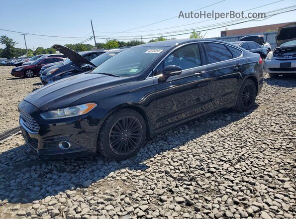 3FA6P0HD6GR393743 2016 FORD FUSION Black Հետևի ձախ