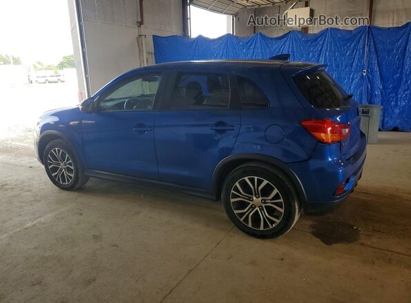 JA4AR3AW2JU000844 2018 MITSUBISHI OUTLANDER Blue Rear right