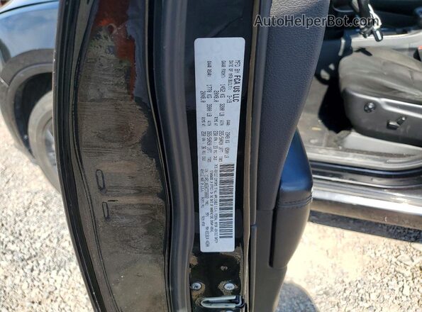 1C4RDJAG5KC738682 2019 DODGE DURANGO Black Սալոնի 360 աստիճան տեսք