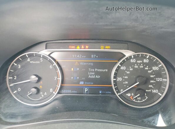 1N4BL4DV4RN374906 2024 NISSAN ALTIMA Black Вид задніх сидінь