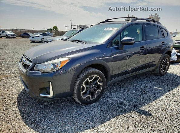 JF2GPAKC5GH319446 2016 SUBARU CROSSTREK Charcoal Trasero izquierdo