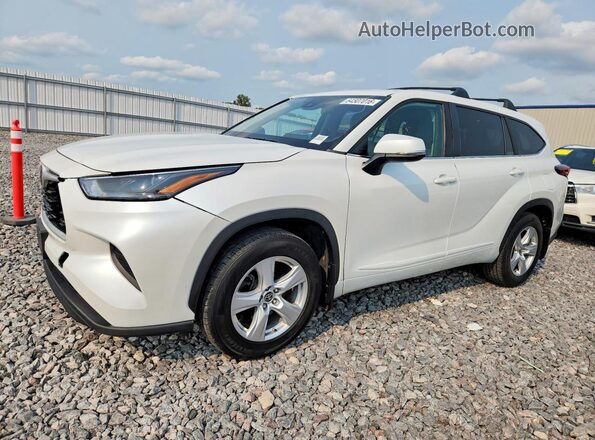 5TDKDRAH9PS019577 2023 TOYOTA HIGHLANDER White Rear left