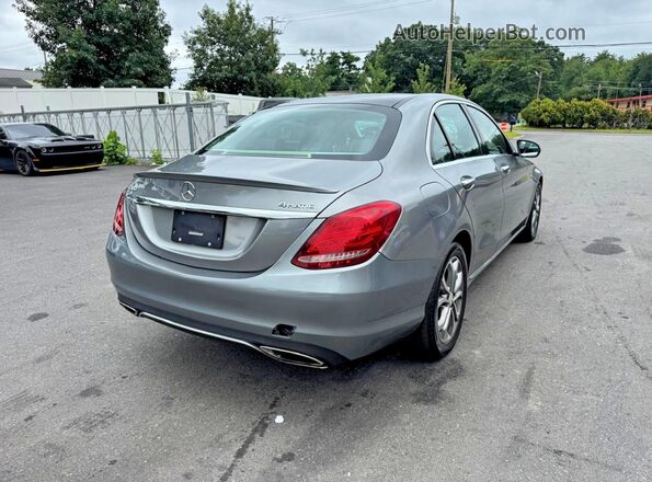 55SWF4KB8GU140662 2016 MERCEDES-BENZ C-CLASS Silver წინა მარჯვენა
