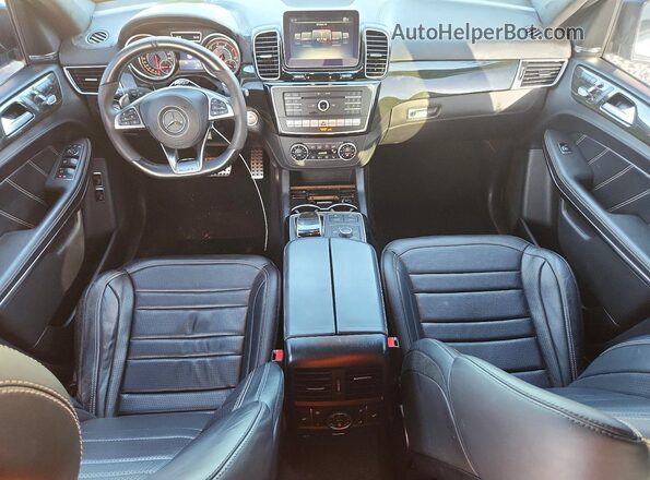 4JGDF7FEXHA990331 2017 MERCEDES-BENZ GLS-CLASS Silver ხელსაწყოთა პანელის ხედი