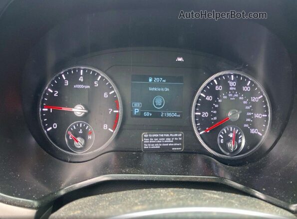 5XYP6DHC4LG017238 2020 KIA TELLURIDE Black Սարքավորումների վահանակի տեսք