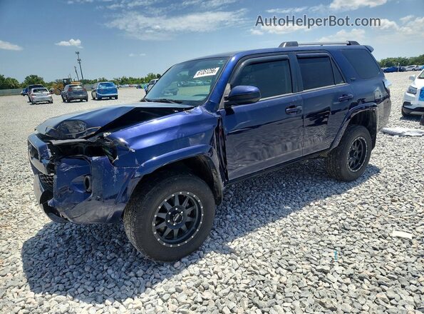 JTEZU5JR2K5198250 2019 TOYOTA 4RUNNER Blue Задня ліва чверть