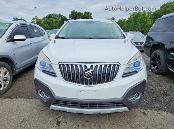 KL4CJFSB3GB628106 2016 BUICK ENCORE Белый Вид сзади