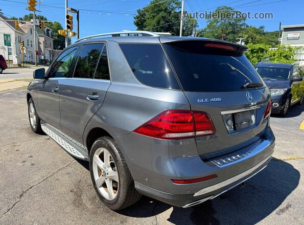 4JGDA5GB5KB218506 2019 MERCEDES-BENZ GLE-CLASS Gray Trasero derecho