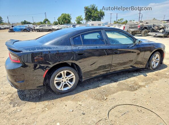 2C3CDXBG8JH115192 2018 DODGE CHARGER Черный Передняя правая четверть