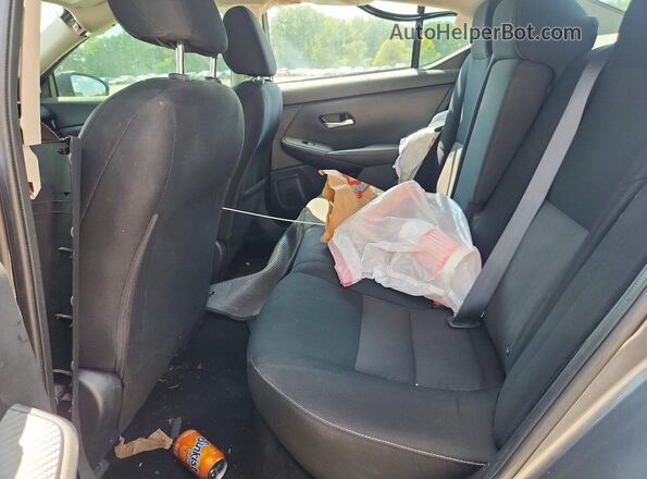 3N1AB8CV5NY255747 2022 NISSAN SENTRA Gray Widok wnętrza z tyłu