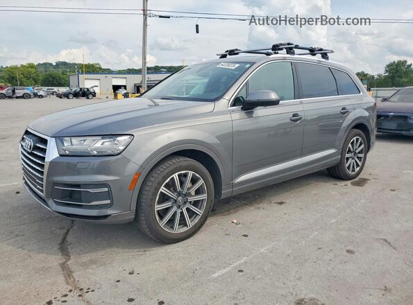 WA1LAAF77HD014092 2017 AUDI Q7 Gray Հետևի ձախ