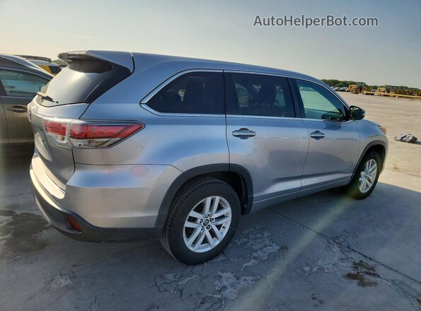 5TDZARFH9GS023158 2016 TOYOTA HIGHLANDER Silver Առջևի աջ