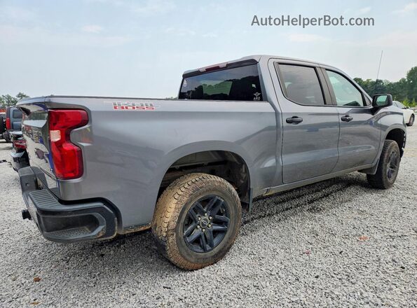 1GCPYFED3MZ422657 2021 CHEVROLET SILVERADO Gray Передня права чверть