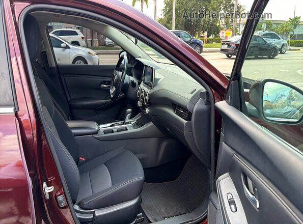 3N1AB8CVXMY301474 2021 NISSAN SENTRA Burgundy Vista trasera