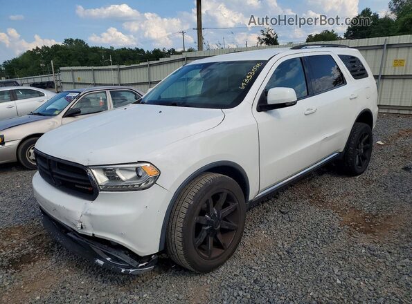 1C4RDJDG6GC362285 2016 DODGE DURANGO White Հետևի ձախ