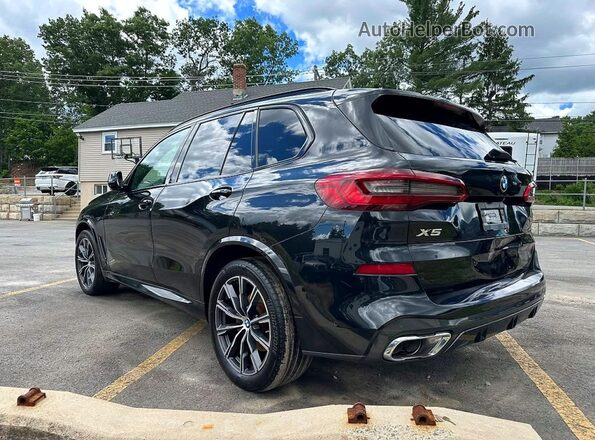 5UXJU2C58KLN67195 2019 BMW X5 Black Rear right