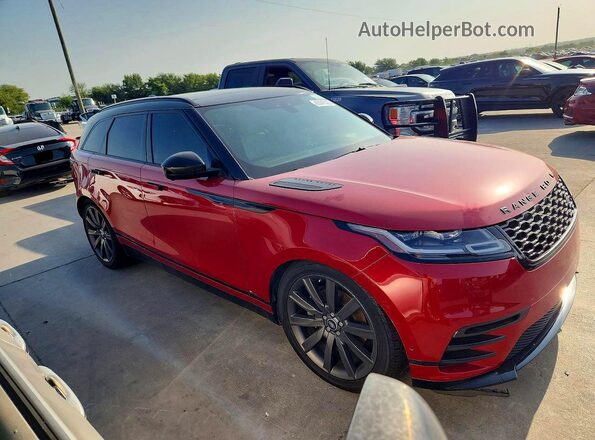 SALYM2RV6JA700241 2018 LAND ROVER RANGE Красный Вид спереди