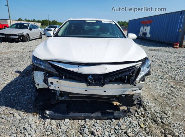 4T1C11AK0PU138653 2023 TOYOTA CAMRY Белый Вид сзади