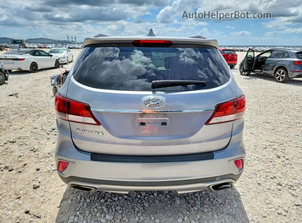 KM8SM4HF1HU195300 2017 HYUNDAI SANTA Silver Vista interior delantera