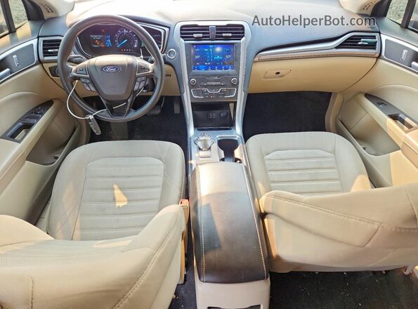 3FA6P0HD8LR178116 2020 FORD FUSION Silver Սարքավորումների վահանակի տեսք