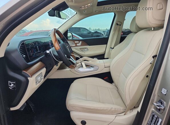 4JGFB4JB8NA722180 2022 MERCEDES-BENZ GLE Gray Widok deski rozdzielczej