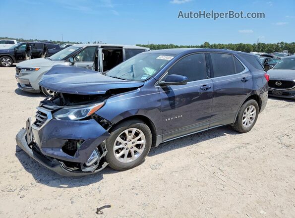 3GNAXKEV7KS538830 2019 CHEVROLET EQUINOX Синий Задняя левая четверть