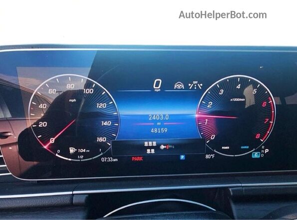 4JGFF5KE4RB223962 2024 MERCEDES-BENZ GLS Черный Вид панели приборов
