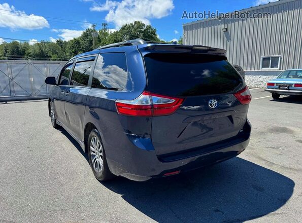 5TDYZ3DC4JS950391 2018 TOYOTA SIENNA Blue Tył prawy