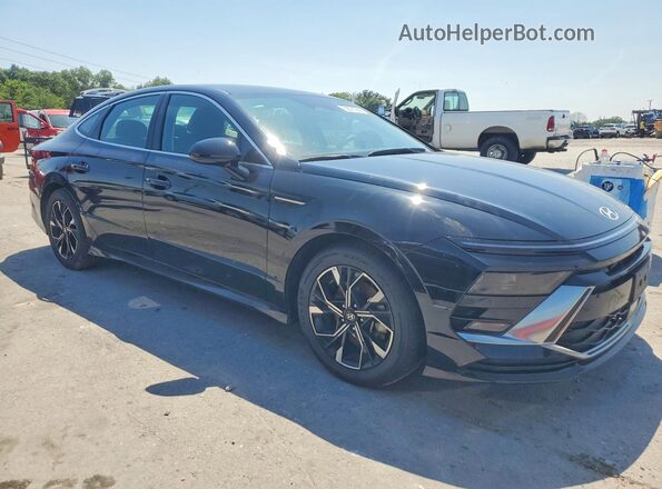 KMHL64JA9RA399133 2024 HYUNDAI SONATA Черный Вид спереди