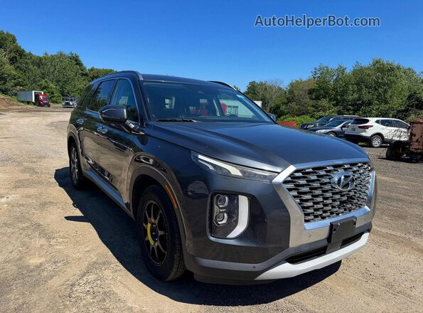KM8R4DHE0LU066415 2020 HYUNDAI PALISADE Blue Trasero izquierdo