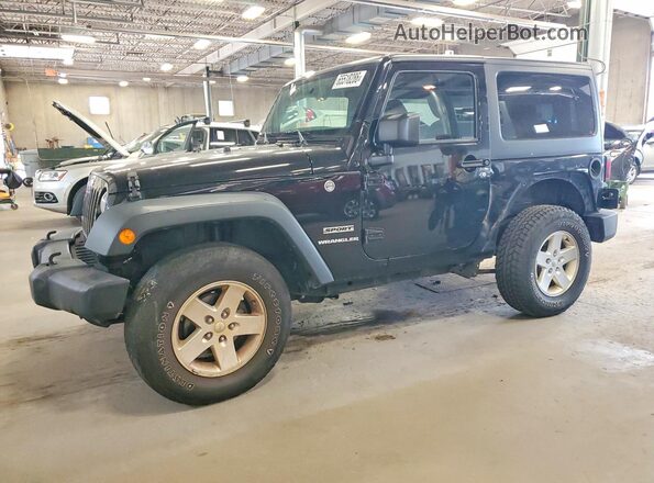 1C4AJWAG6GL114867 2016 JEEP WRANGLER Black Задня ліва чверть